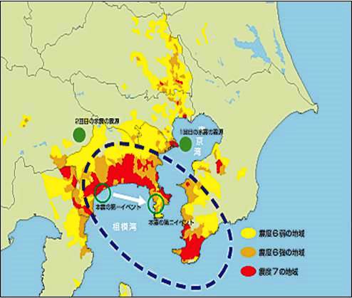 関東 大震災 震源 地